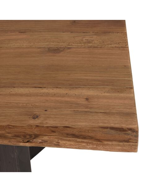 Table à manger rect. 220x100cm bois