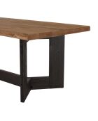 Table à manger rect. 220x100cm bois