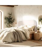 Tête de lit rembourrée pour lits 160/180cm beige