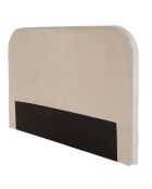 Tête de lit rembourrée pour lits 160/180cm beige