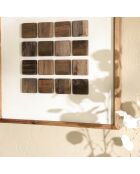 Décoration murale n°2 - 62x62cm motifs géométriques