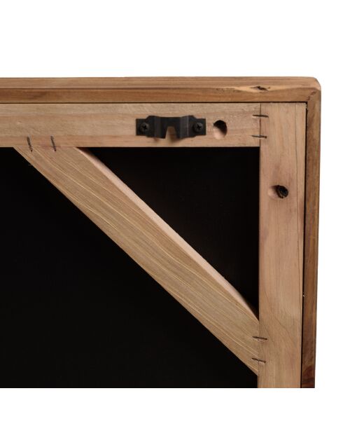 Décoration murale n°2 - 62x62cm motifs géométriques