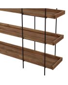 Etagère 5 niveaux bois Pin recyclé structure métal