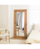 Miroir bois Pin recyclé