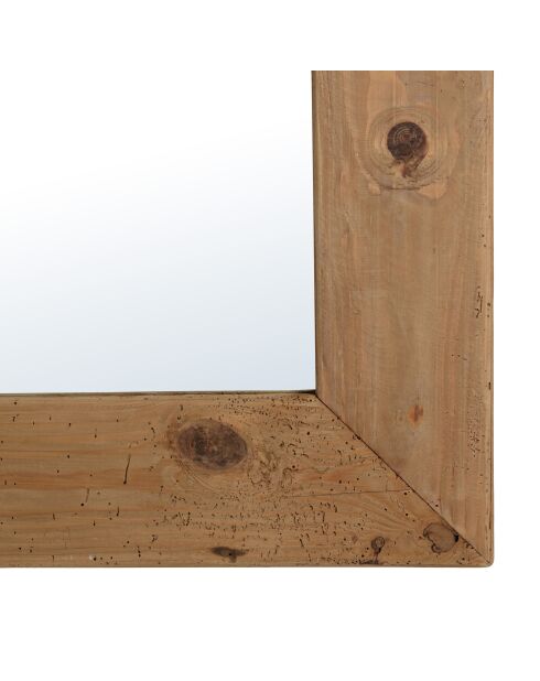 Miroir bois Pin recyclé
