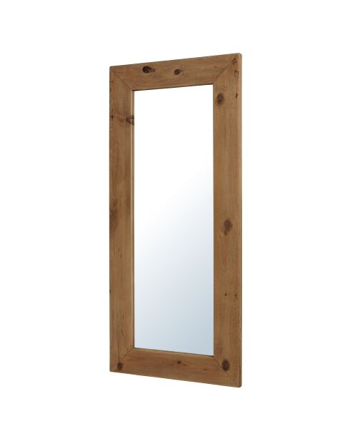 Miroir bois Pin recyclé