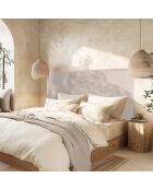 Tête de lit rembourrée pour lits 140/160cm couleur grise