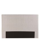 Tête de lit rembourrée pour lits 140/160cm couleur grise