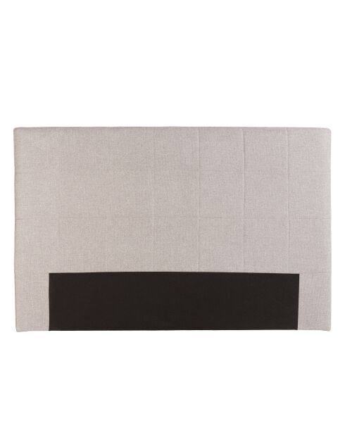Tête de lit rembourrée pour lits 140/160cm couleur grise