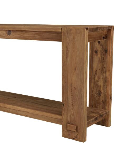 Console bois 150x40cm bois