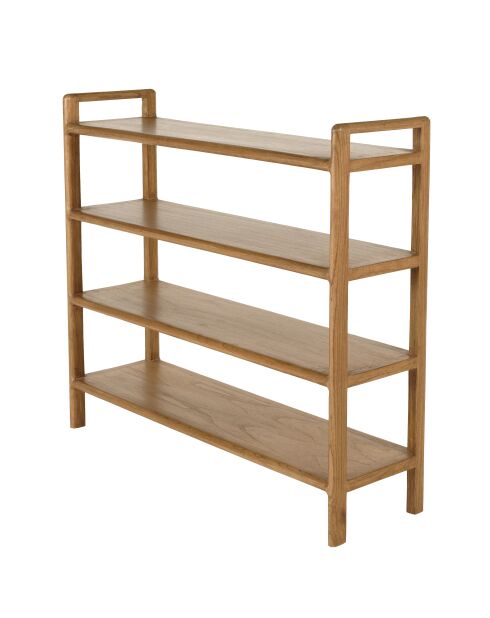 Etagère 4 niveaux en bois de mindi