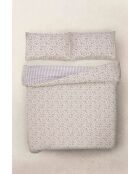 Parure housse de couette Elodie Bleue