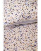 Parure housse de couette Elodie Bleue