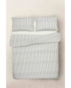 Parure de drap Louis Stripe Grise