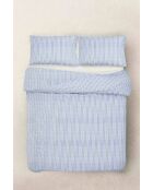 Parure de drap Louis Stripe Bleue