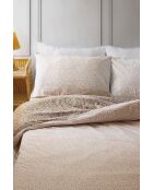 Parure housse de couette Peas Perle