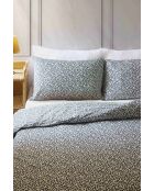 Parure housse de couette Peas Charbon