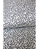 Parure housse de couette Peas Charbon