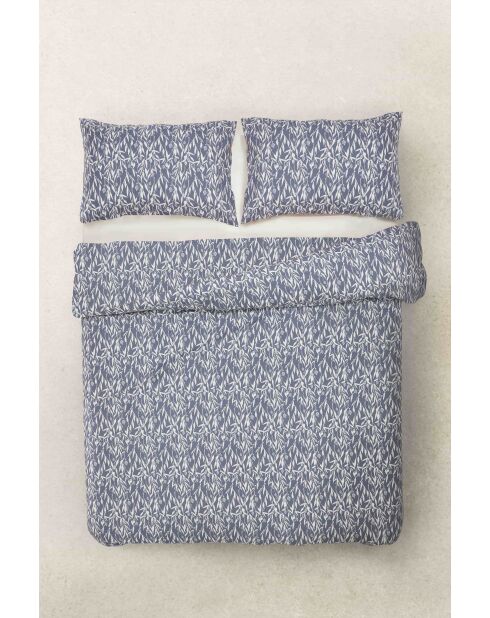 Parure de drap Willows Bleue