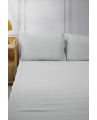 Drap housse bonnet 30 cm uni gris