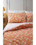 Parure housse de couette Amélie Orange