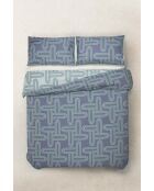 Parure housse de couette Jack Arches Bleue