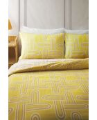 Parure housse de couette Jack Arches Jaune