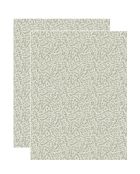 2 Torchons Brindilles Naturel Vpc - 80X60 cm