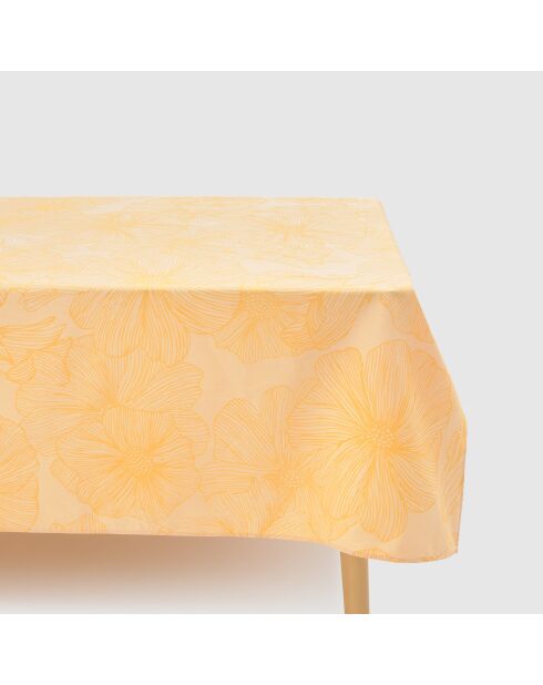 Nappe 100% Coton End  So Bloom Pêche Vpc