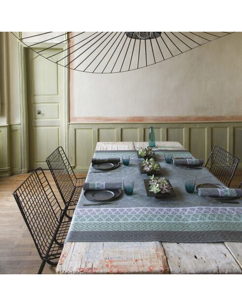 Nappe 100% Coton End Bastide Poivre