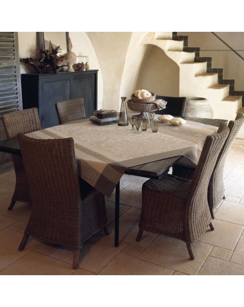 Nappe 100% Coton End Provence Calisson