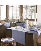 Chemin de Table Nuances Denim - 50X150 cm