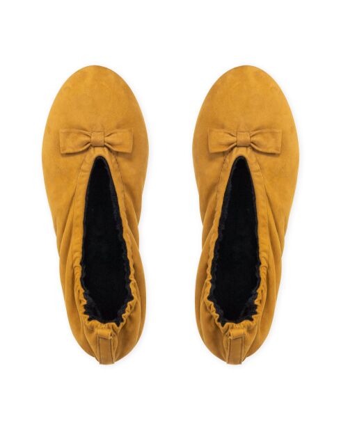 Ballerines en cuir Alizée liège