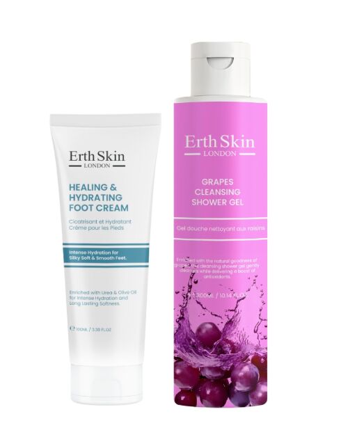 Set Soin douche + Crème pied - 2 pièces