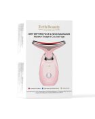 Masajeador rosa antienvejecimiento para rostro y cuello
