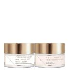 Tagescreme mit Hyaluronsäure und Kollagen + Nachtpflege mit EGF-Zelleffekt - 2 Stück