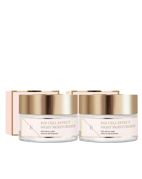 2 cremas de noche EGF Cell Effect - 2x50 ml