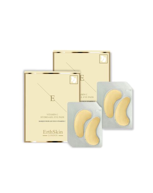 2 paquetes de 5 parches oculares de hidrogel de vitamina C