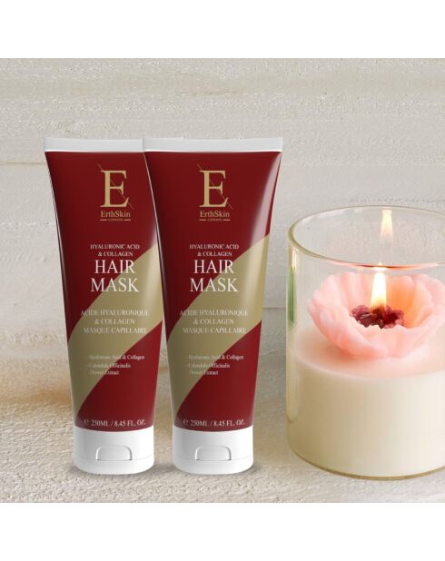 2 mascarillas capilares de 250 ml