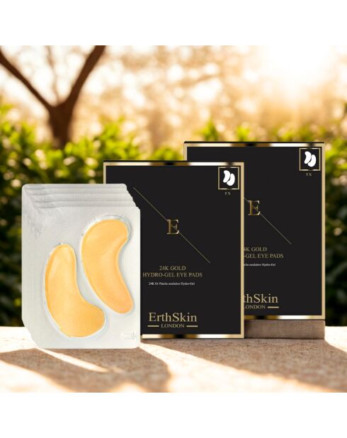 Collageen en 24-karaats gouden oogcontourpleisters - 5 paar