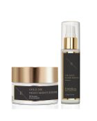 Set aus 24-karätigem Gold, Anti-Falten-Elixier-Serum und Anti-Falten-Nachtcreme, 2 Stück