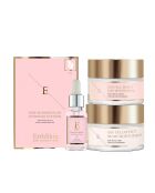 Tagescreme mit EGF-Zelleffekt + Nachtcreme mit EGF-Zelleffekt + Rosenblüten-Augenkonturpflaster + Rosenblüten-Gesichtsöl