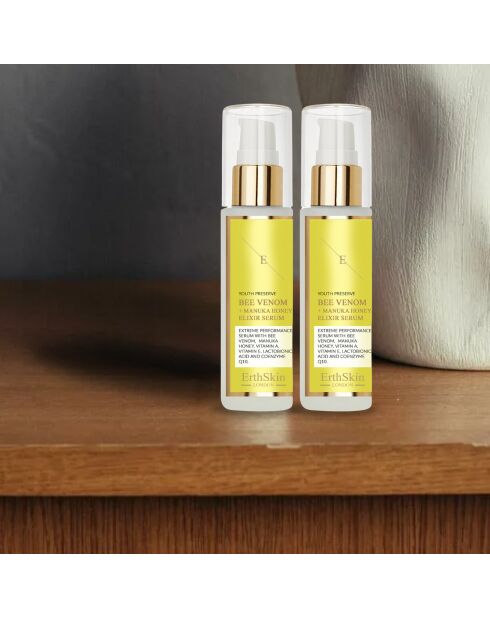 2 serums met bijengif en manuka-honingeelixer - 2x60 ml