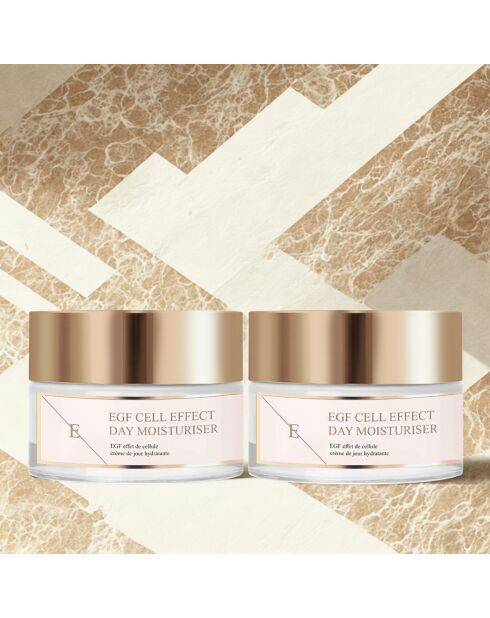 2 cremas de día EGF Cell Effect - 2x50 ml