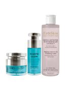 Set de agua micelar de romero, sérum de vitamina C y crema de noche con colágeno, 3 unidades