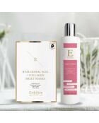 Loción corporal de ácido hialurónico y colágeno, 250 ml, más mascarilla de ácido hialurónico y colágeno, 3 láminas