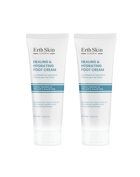 2 cremas reparadoras e hidratantes para pies - 2x100 ml