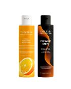 Shampoo Power Men 300ml + gel doccia rinfrescante agli agrumi 300ml