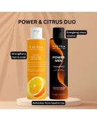 Shampoo Power Men 300ml + gel doccia rinfrescante agli agrumi 300ml