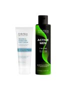 ACTIVE MEN 2-in-1 gel 300 ml + herstellende en hydraterende voetcrème 100 ml